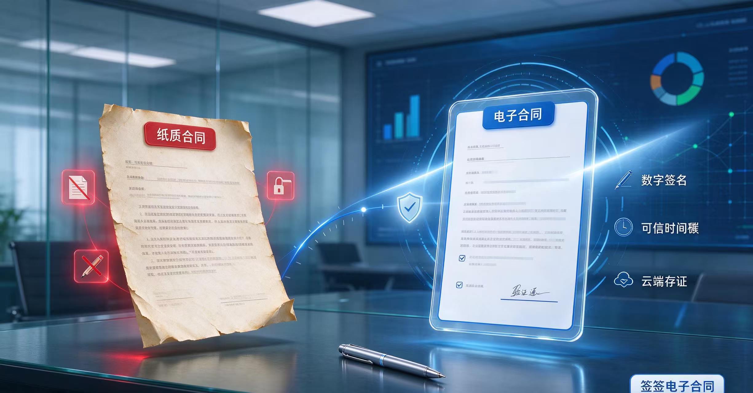 纸质合同 vs 电子合同,产生纠纷,法院到底认谁?
